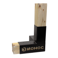 Коннектор 3-х лучевой угловой, IO-CUBE 90/2Г